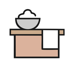vector illustration of kitchen utensils
