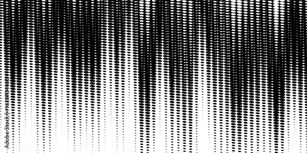 Poster background with monochrome dot texture. polka dot pattern template. background with black dots - sto