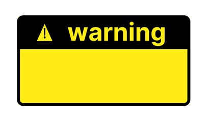 warning