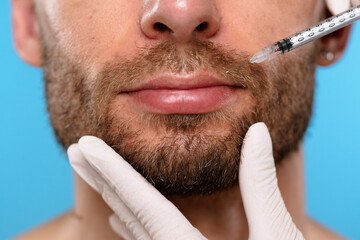 Cosmetic Lip Injection Procedure Enhancing Appearance Safely