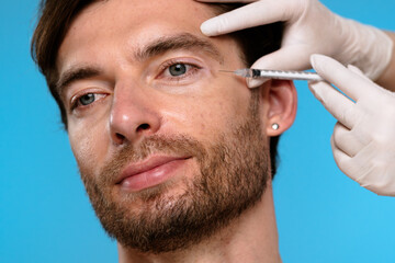 Facial Cosmetic Injectable Treatment for Skin Rejuvenation Enhancement