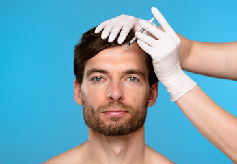 Facial Cosmetic Injectable Treatment for Skin Rejuvenation Enhancement