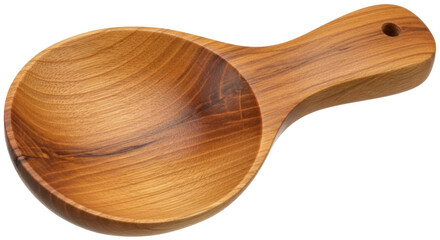 Isolated Wooden Ladle