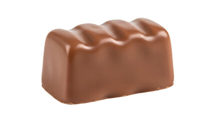 Isolated Milk Chocolate Bar Piece