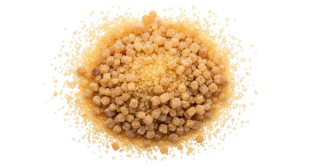 Isolated Pile of Brown Sugar