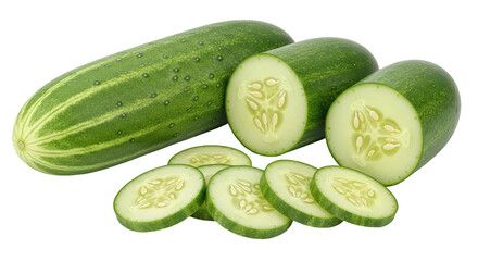 Isolated Cucumber