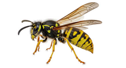 Isolated European Wasp