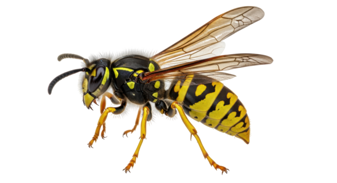 Isolated European Wasp