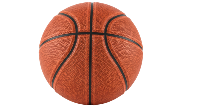 Isolated Basketball Ball