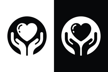 Heart icon vector on White Background ,Vector Art Illustration on white background.