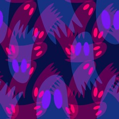 Halloween ghost seamless cute cartoon pattern for wrapping paper and fabrics