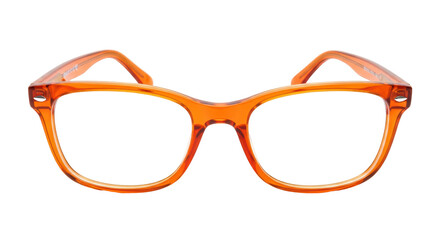 Fototapeta premium Isolated Orange Glasses