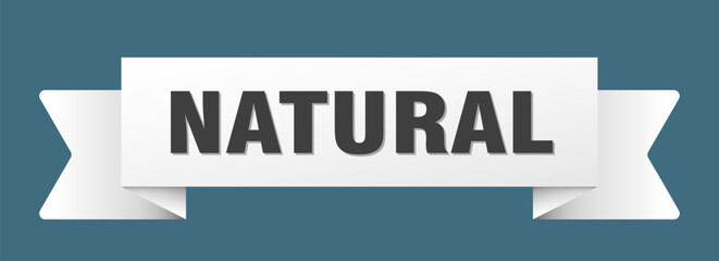 natural ribbon isolated on transparent background. natural ribbon