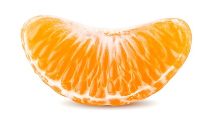 Close-up of a tangerine wedge