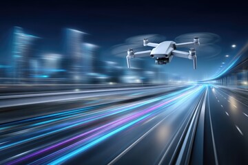 Unmanned aerial journey: drone operation, remote pilot, sky navigation, digital device, flight control, sensor system, wireless link, camera focus, altitude gain, technology tool, flight mission