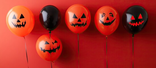 Halloween Decorations: Jack-o'-Lantern Balloons