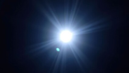 Obraz premium sun shining through the clouds