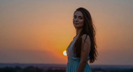 Obraz premium photograph of a woman