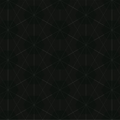 Abstract Pattern – Seamless Vector Texture with Bold Edges