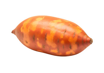 Sweet potato on white background  isolate