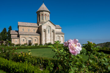 Monastery of St. Nino at Bodbe is near Sighnaghi, Georgia and is a Georgian Orthodox monastery dedicated to Saint Nino, the 4th century evangelist who converted Georgia to Christianity.