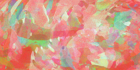 colorful pastel pointillism nature abstract background . retro futuristic pattern. playful warm tone .