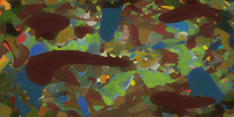 colorful pointillism nature abstract background . retro futuristic pattern.