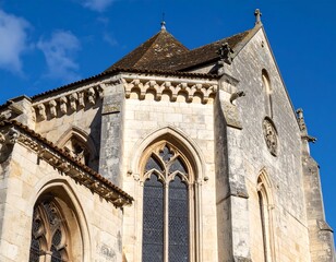 Fototapeta premium Architectural detail of a church facade