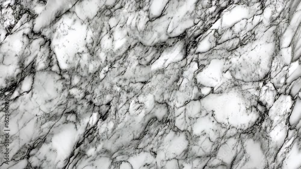 Poster marble elegance: a detailed, high-angle view of a sophisticated marble slab, revealing the intricate