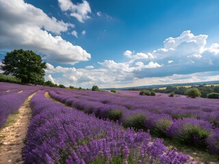 lavender field provence france