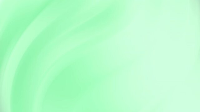 Green abstract flow with soft minty waves and minimalist design, ideal for fresh, calm, and elegant visuals in creative and professional digital projects.