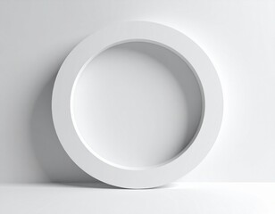 Single Monochrome Circle