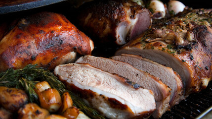 Filipino food: lechon