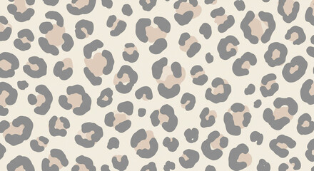 Pattern background leopard print background seamless animal skin pattern texture design vector illustration for fabric fashion