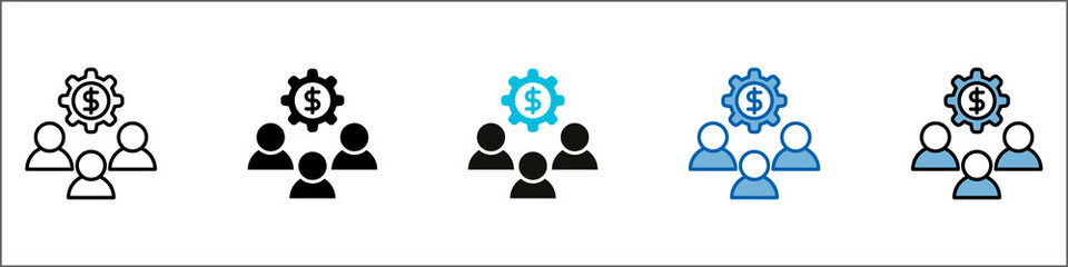 Cartel Icon Pack Multistyle Illustration