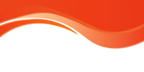 Vector orange line background curve element with white space for text and message design, overlapping layers, vector,Eps 10