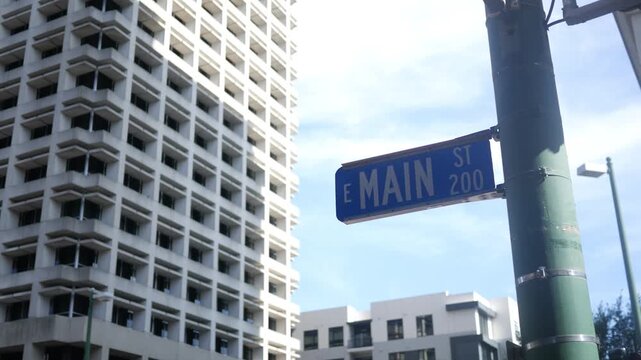 East Main Street in Norfolk Virginia