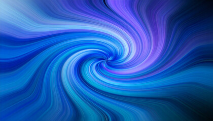 Fototapeta premium A vibrant abstract background featuring a swirling vortex of dynamic blue and purple lines creating a hypnotic pattern.