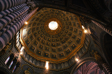 Obraz premium Siena Duomo interior