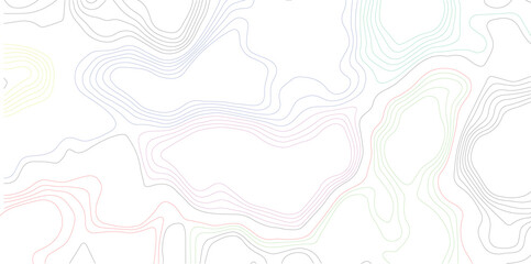 Topography background. Vector banner. Topography map background. Vector geographic contour map. Background of the topographic map. Topographic map lines, contour background.	