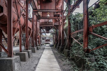 old industrial factory