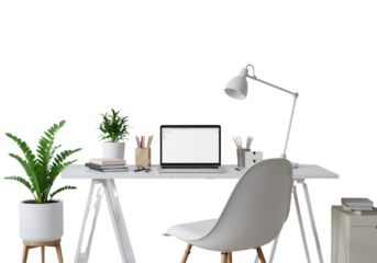 Minimalist Home Office Setup – Clean and Functional Workspace