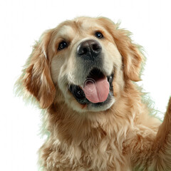 golden retriever portrait