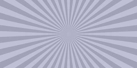 Abstract retro burst background in pale lavender for vintage comic book style designs and decorative elements