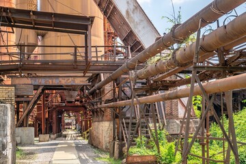 old industrial factory