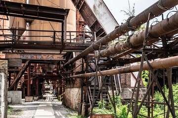 old industrial factory