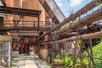 old industrial factory
