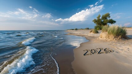 Exploring the Beauty of a Beach Shoreline in 2026 Through Sand Sculptures and Flip Flops Left Behind