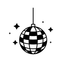 Disco ball Vector icon Disco ball Vector icon
