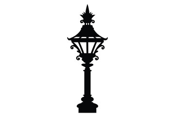 Fototapeta premium street lamp vector illustration design 